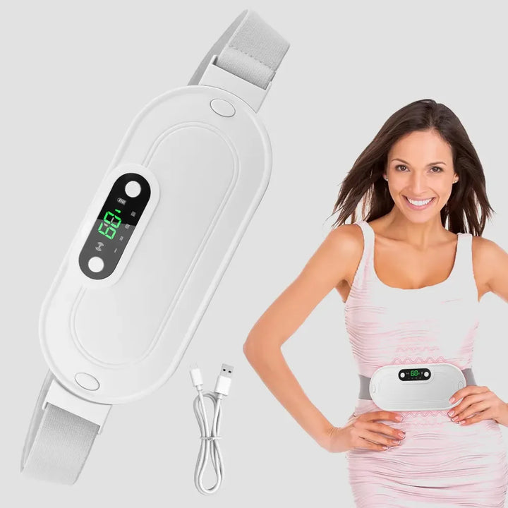 Menstrual Heating Pad Organic Period Pain Relief Device Heat Massage Belt