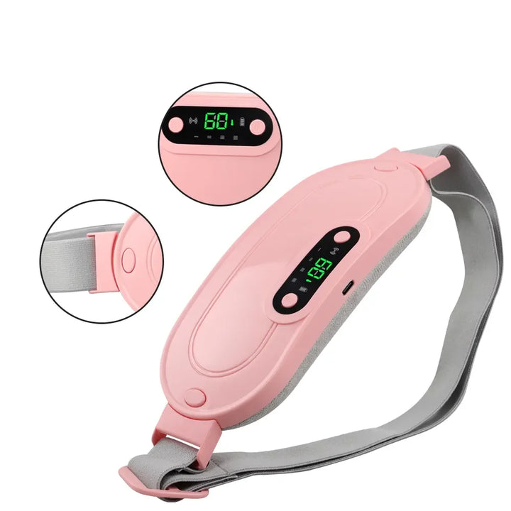 Menstrual Heating Pad Organic Period Pain Relief Device Heat Massage Belt