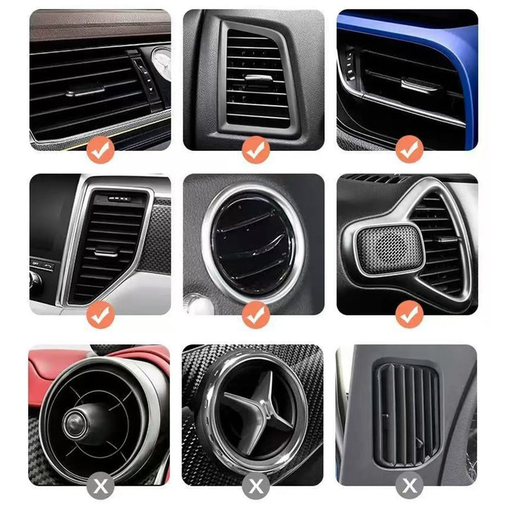 Car Emblem Mobile Phone Holder Stand Accessories For Audi Sline TT A3 A4 A5 A6 A7 A8 Q3 Q5 Q7 Q8 C7 C6 C5 B5 B6 B7 B8 B9 D3