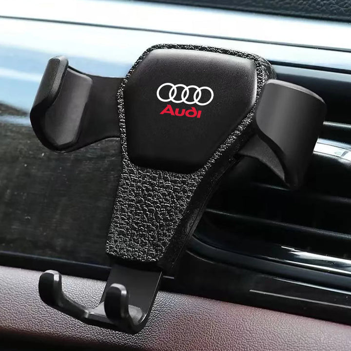 Car Emblem Mobile Phone Holder Stand Accessories For Audi Sline TT A3 A4 A5 A6 A7 A8 Q3 Q5 Q7 Q8 C7 C6 C5 B5 B6 B7 B8 B9 D3