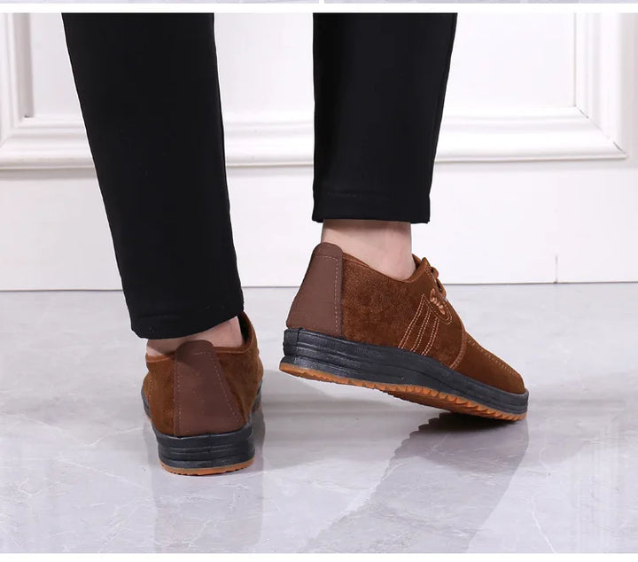 Men Casual Shoes Breathable Loafers Sneakers 2023 New Fashion Comfortable Flat Handmade Retro Leisure Loafers Shoes Men Shoes