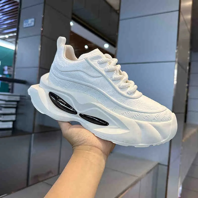 2025 Spring Men Trendy Brand Casual Sneakers Fashion Versatile Comfortable Platform Running Sport Shoes Outdoor Walking Footwear