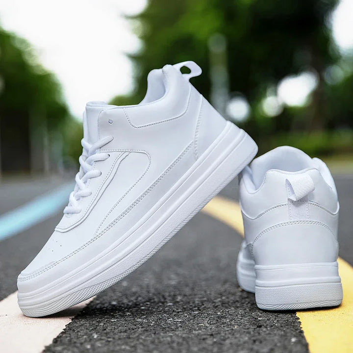 Men's Casual Sneakers Outdoor Flat Top High Top Men's Shoes Fashionable Comfortable Men's Shoes for Men Sneakes