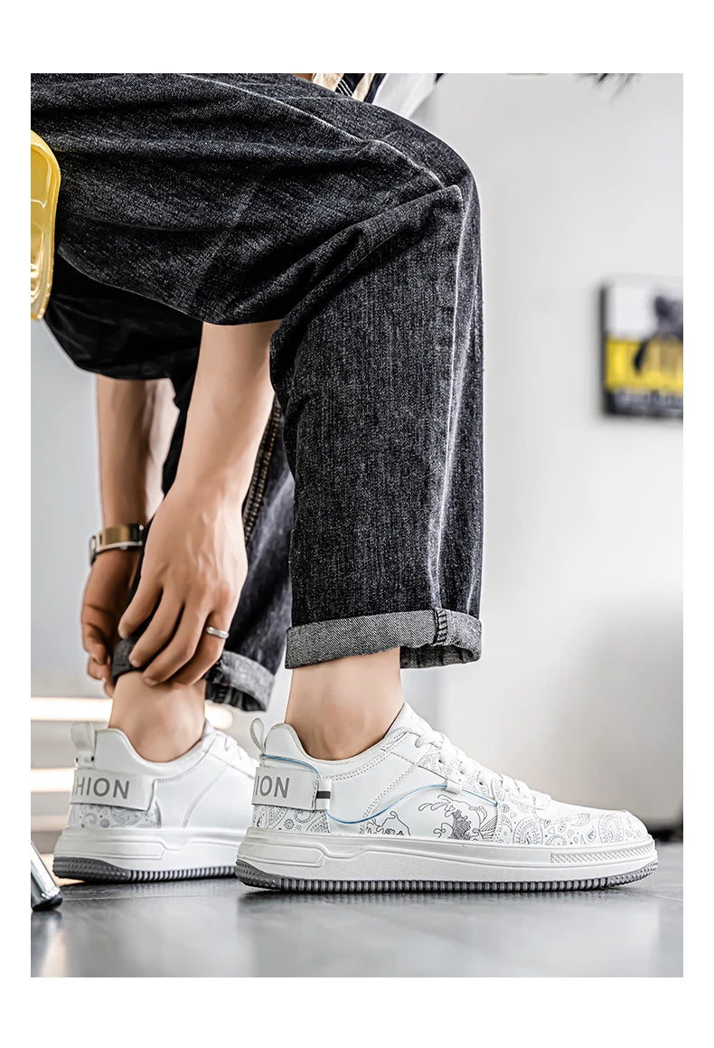 2025 New Style Casual Sneakers, Men's Fashionable and Trendy Versatile Sports Shoes, Anti-slip and Durable Casual Sports Shoes