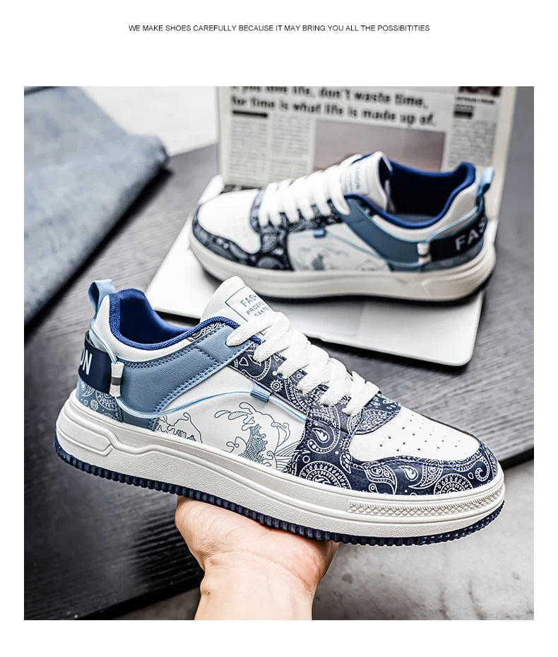 2025 New Style Casual Sneakers, Men's Fashionable and Trendy Versatile Sports Shoes, Anti-slip and Durable Casual Sports Shoes