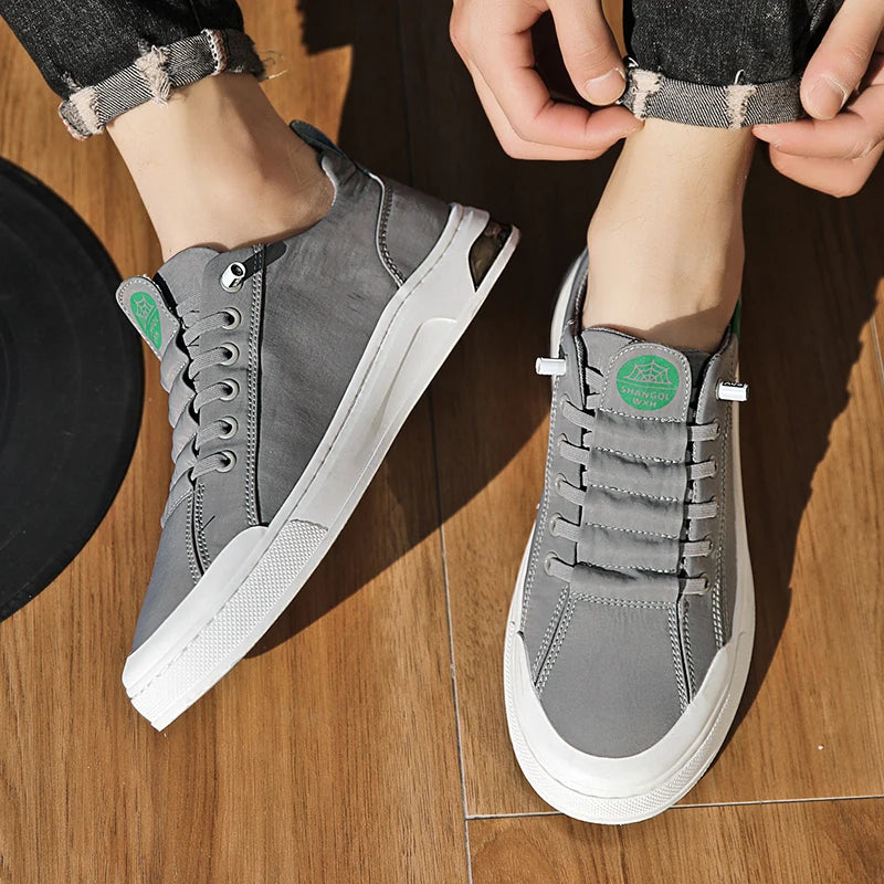 Men's Casual Sneakers 2025 New Arrival Fashionable Unisex Shoes Durable Anti-slip Thick-soled Elevator Comfortable Breathable On