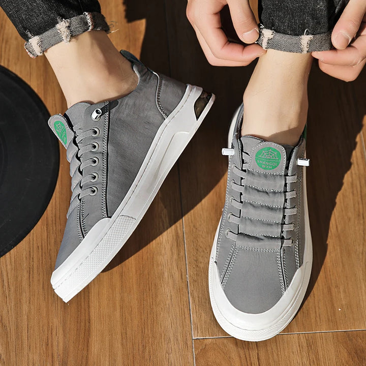 Men's Casual Sneakers 2025 New Arrival Fashionable Unisex Shoes Durable Anti-slip Thick-soled Elevator Comfortable Breathable On