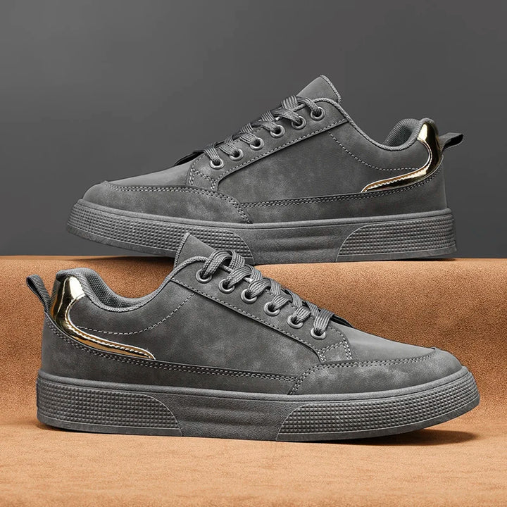 Fashion Brand Sneakers for Men Casual Shoes New Soft Comfortable Pu Leather Shoes Breathable Flats Shoes for Man tenis masculino