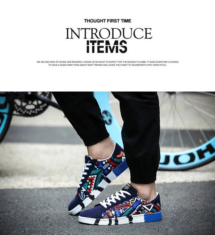 New Men Canvas Shoes Casual Flats Shoes 2024 Summer Fashion Comfortable Man Sneakers Non Slip Breathable Skateboard Shoes