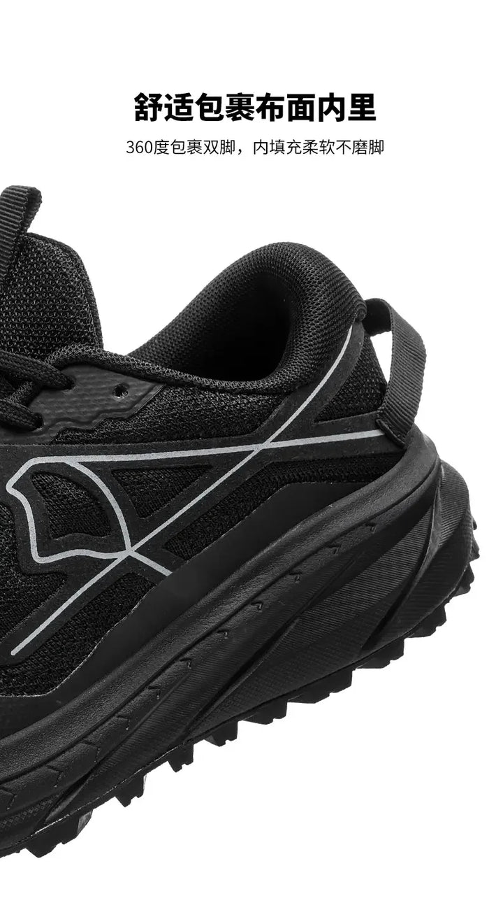 Casual Sneakers Men Comfortable Breathable Soft Flat Low-top Casual Shoes Men Anti-slip Lace-up Outdoor Hiking Shoes Men