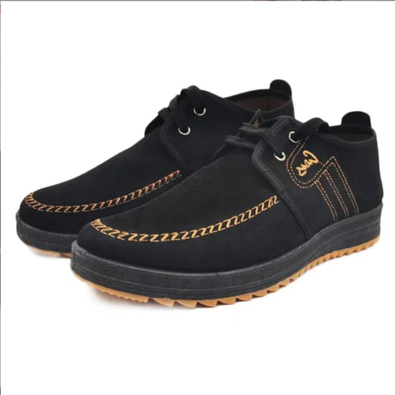 Men Casual Shoes Breathable Loafers Sneakers 2023 New Fashion Comfortable Flat Handmade Retro Leisure Loafers Shoes Men Shoes