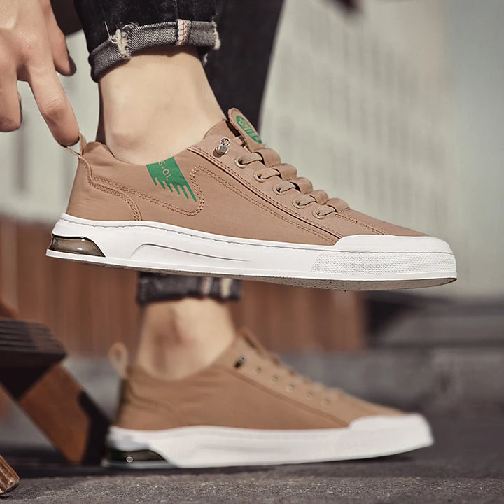 Men's Casual Sneakers 2025 New Arrival Fashionable Unisex Shoes Durable Anti-slip Thick-soled Elevator Comfortable Breathable On