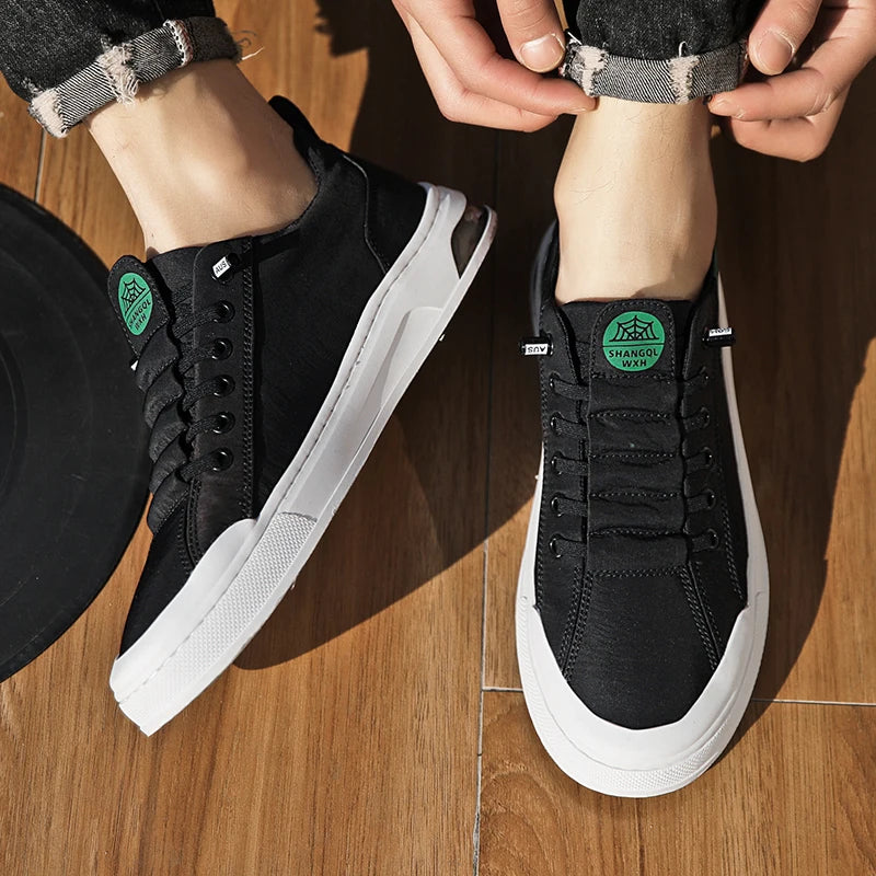 Men's Casual Sneakers 2025 New Arrival Fashionable Unisex Shoes Durable Anti-slip Thick-soled Elevator Comfortable Breathable On