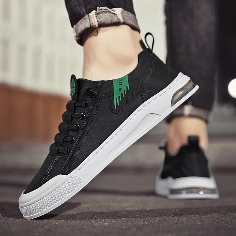 Men's Casual Sneakers 2025 New Arrival Fashionable Unisex Shoes Durable Anti-slip Thick-soled Elevator Comfortable Breathable On