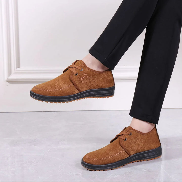 Men Casual Shoes Breathable Loafers Sneakers 2023 New Fashion Comfortable Flat Handmade Retro Leisure Loafers Shoes Men Shoes