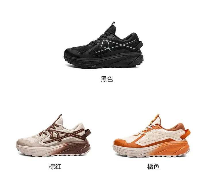 Casual Sneakers Men Comfortable Breathable Soft Flat Low-top Casual Shoes Men Anti-slip Lace-up Outdoor Hiking Shoes Men