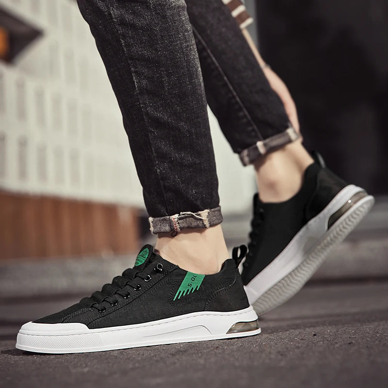 Men's Casual Sneakers 2025 New Arrival Fashionable Unisex Shoes Durable Anti-slip Thick-soled Elevator Comfortable Breathable On