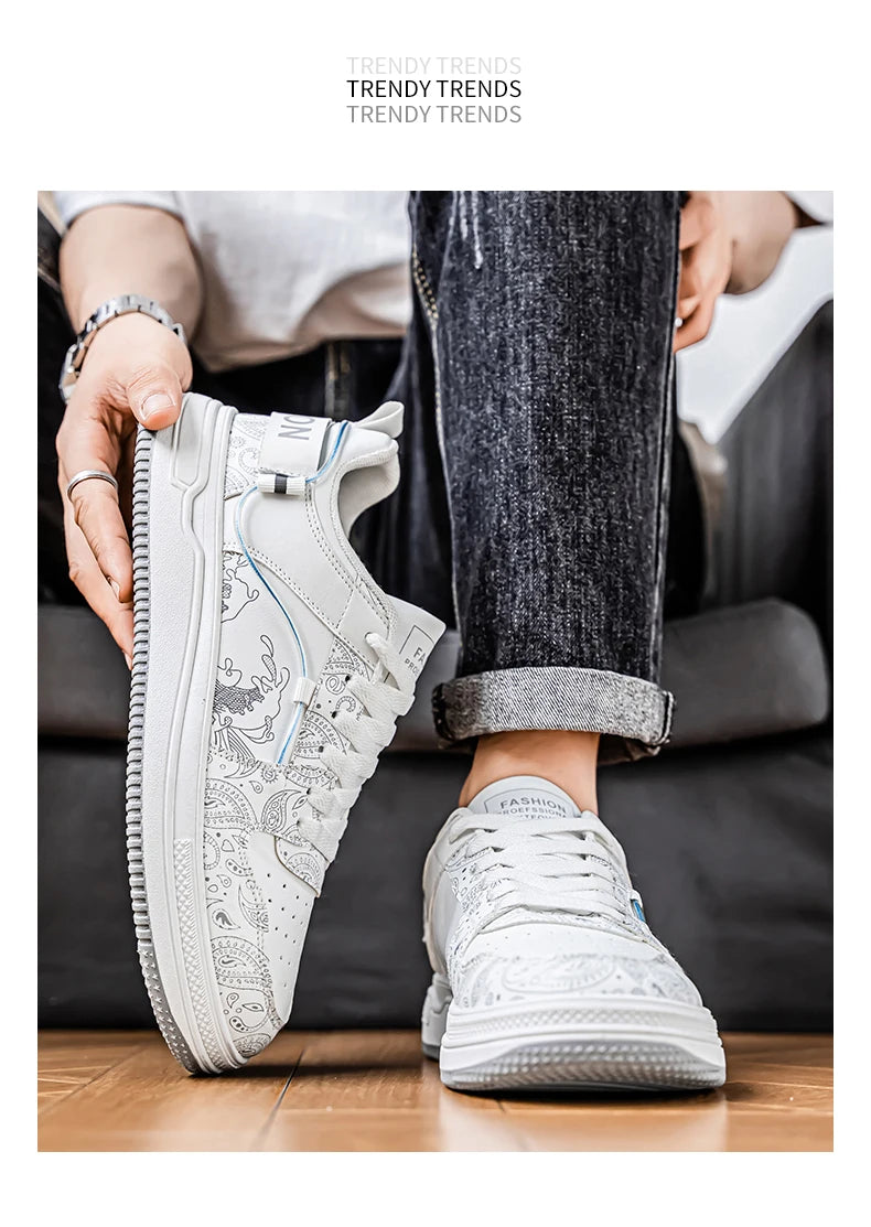 2025 New Style Casual Sneakers, Men's Fashionable and Trendy Versatile Sports Shoes, Anti-slip and Durable Casual Sports Shoes
