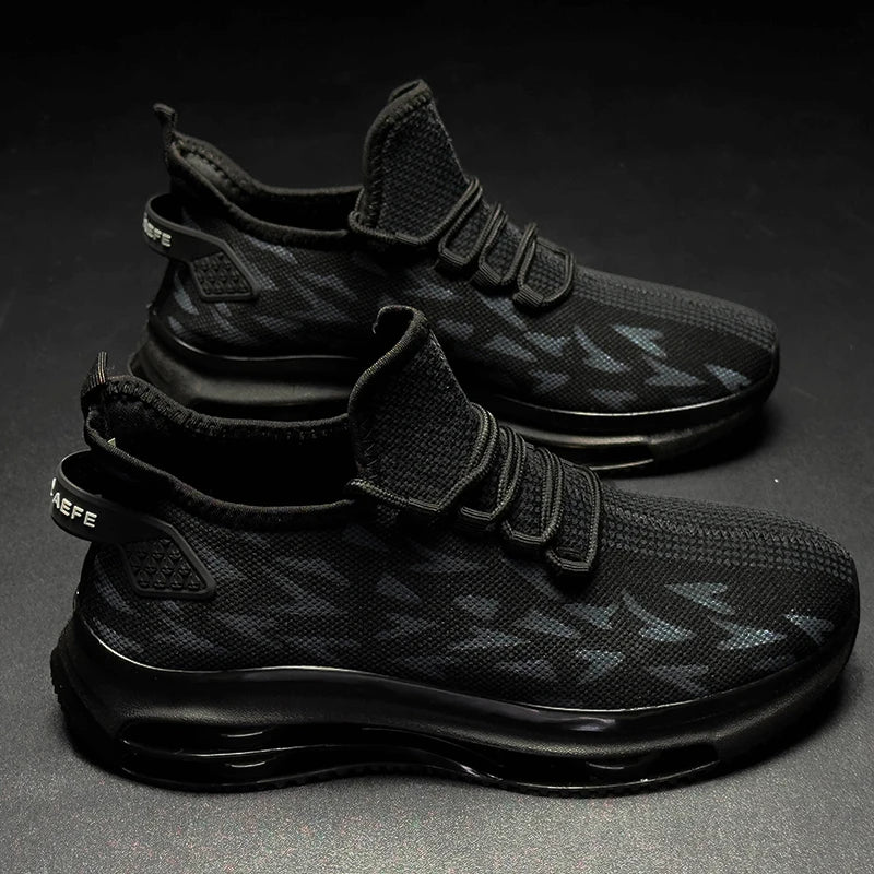 Men's sneakers new casual four season fashion thick sole anti slip versatile outdoor comfortable breathable casual sports shoes