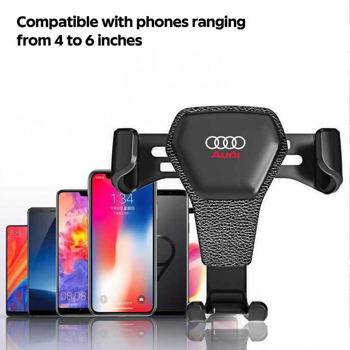 Car Emblem Mobile Phone Holder Stand Accessories For Audi Sline TT A3 A4 A5 A6 A7 A8 Q3 Q5 Q7 Q8 C7 C6 C5 B5 B6 B7 B8 B9 D3