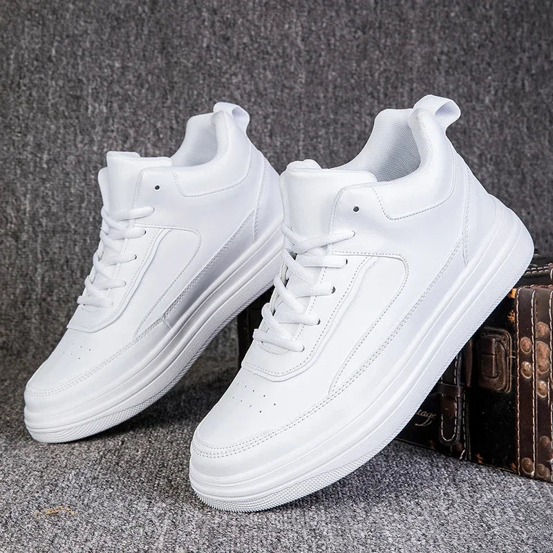 Men's Casual Sneakers Outdoor Flat Top High Top Men's Shoes Fashionable Comfortable Men's Shoes for Men Sneakes