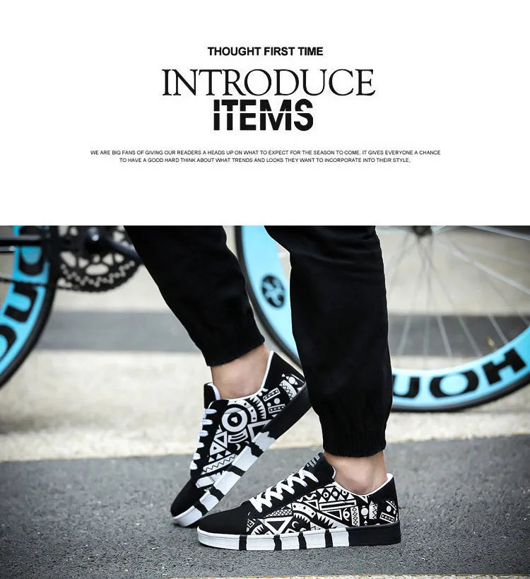 New Men Canvas Shoes Casual Flats Shoes 2024 Summer Fashion Comfortable Man Sneakers Non Slip Breathable Skateboard Shoes