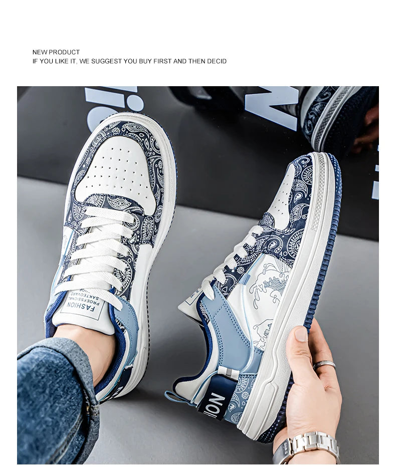 2025 New Style Casual Sneakers, Men's Fashionable and Trendy Versatile Sports Shoes, Anti-slip and Durable Casual Sports Shoes