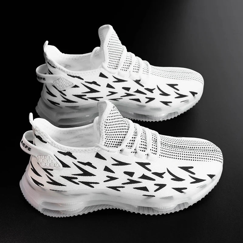 Men's sneakers new casual four season fashion thick sole anti slip versatile outdoor comfortable breathable casual sports shoes