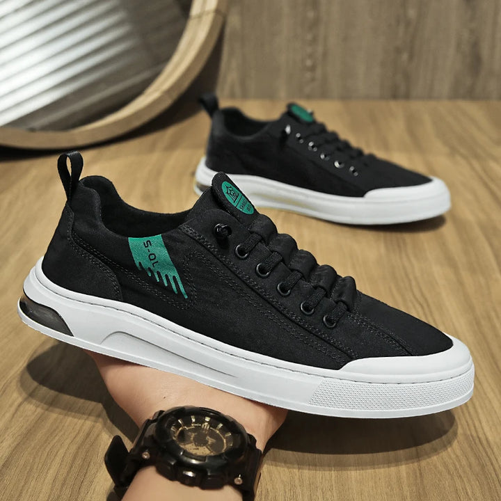 Men's Casual Sneakers 2025 New Arrival Fashionable Unisex Shoes Durable Anti-slip Thick-soled Elevator Comfortable Breathable On