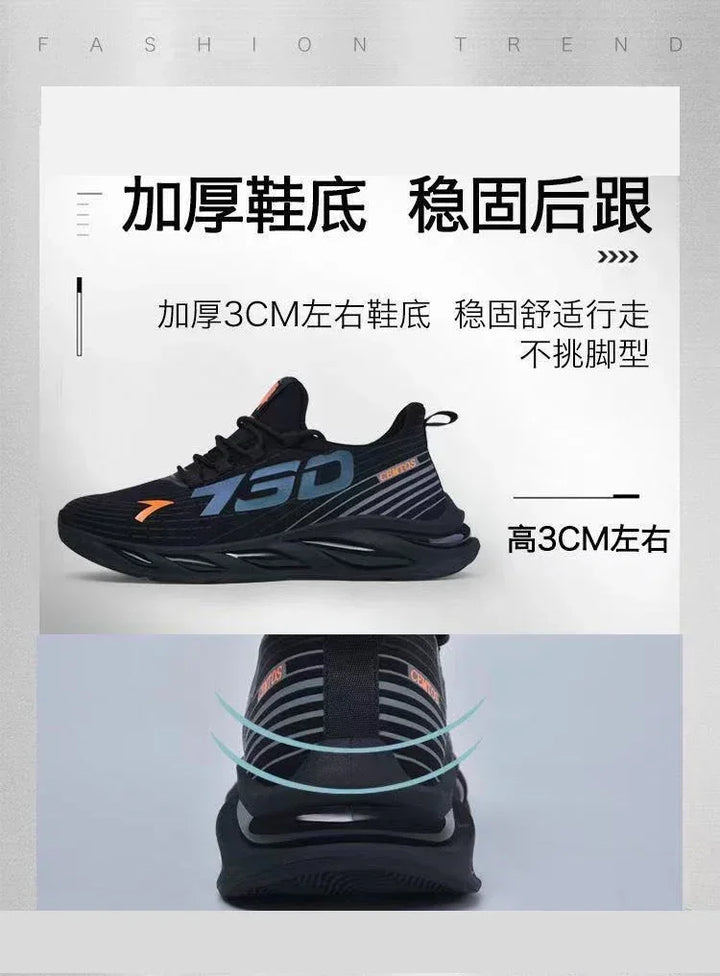2025 Casual Sneakers for Men Slip on New Fashion Breathable Running Shoes Outdoor Gym Sports Shoes Walking Training Tennis Shoes