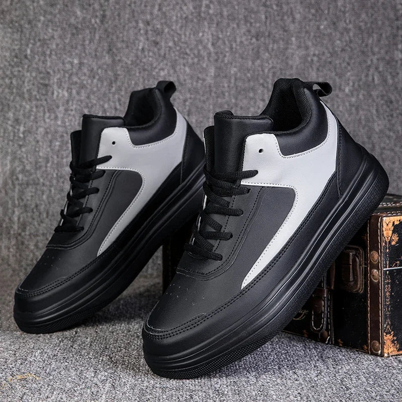 Men's Casual Sneakers Outdoor Flat Top High Top Men's Shoes Fashionable Comfortable Men's Shoes for Men Sneakes