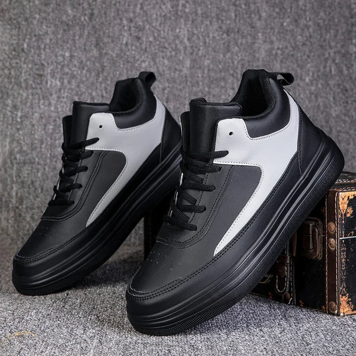 Men's Casual Sneakers Outdoor Flat Top High Top Men's Shoes Fashionable Comfortable Men's Shoes for Men Sneakes