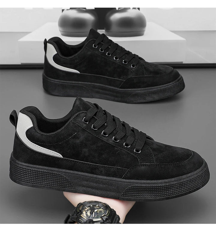 Fashion Brand Sneakers for Men Casual Shoes New Soft Comfortable Pu Leather Shoes Breathable Flats Shoes for Man tenis masculino