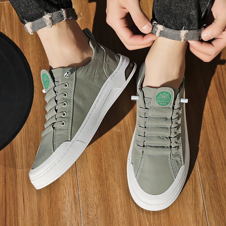 Men's Casual Sneakers 2025 New Arrival Fashionable Unisex Shoes Durable Anti-slip Thick-soled Elevator Comfortable Breathable On