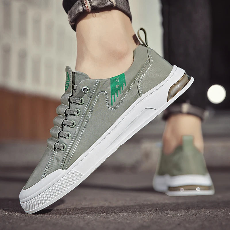 Men's Casual Sneakers 2025 New Arrival Fashionable Unisex Shoes Durable Anti-slip Thick-soled Elevator Comfortable Breathable On