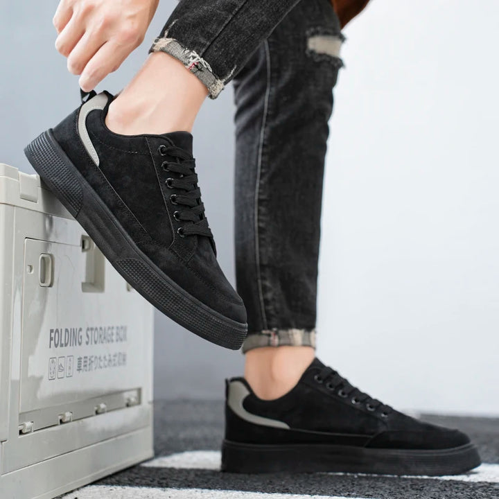 Fashion Brand Sneakers for Men Casual Shoes New Soft Comfortable Pu Leather Shoes Breathable Flats Shoes for Man tenis masculino