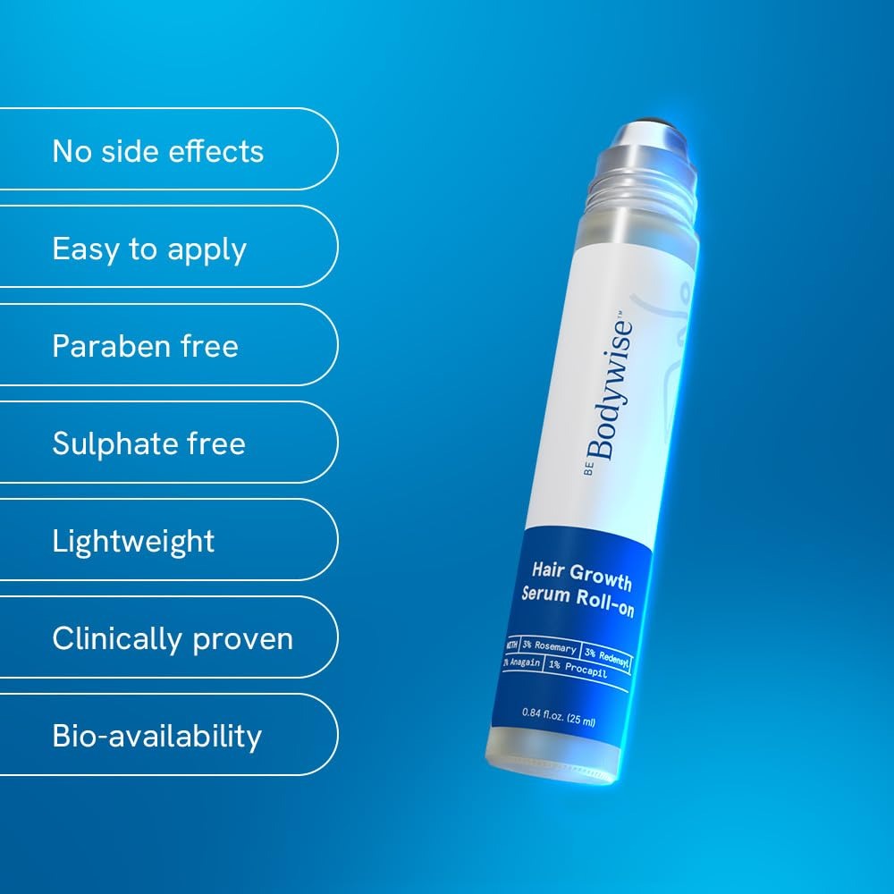 Bodywise Rosemary Hair Growth Serum Roll On 25 ml