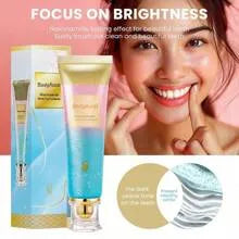 Niacinamide Intensive Whitening Toothpaste With Natural Gentle Care Deep Stain Removal Clean Peach Flavor, Improves Gum Health, Fresh Breath