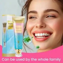 Niacinamide Intensive Whitening Toothpaste With Natural Gentle Care Deep Stain Removal Clean Peach Flavor, Improves Gum Health, Fresh Breath