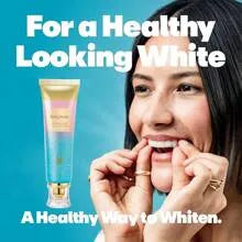 Niacinamide Intensive Whitening Toothpaste With Natural Gentle Care Deep Stain Removal Clean Peach Flavor, Improves Gum Health, Fresh Breath